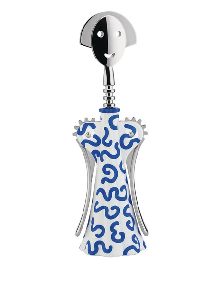  Alessi Anna G Pattern-design Corkscrew - White 