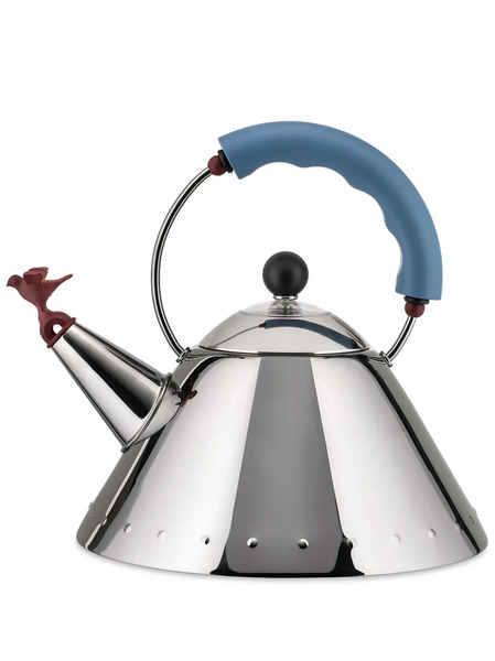  Alessi Bird Metallic-effect Kettle - Silver 