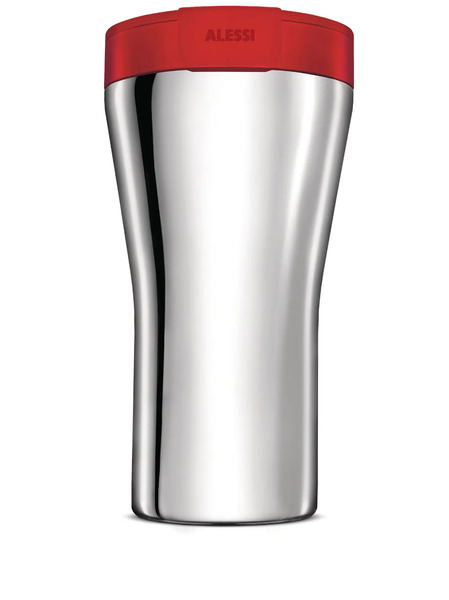  Alessi Caffa Travel Mug - Silver 