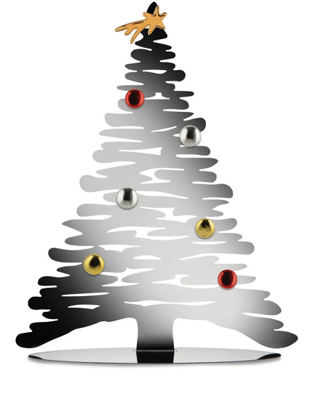  Alessi Christmas Bark Tree Decoration - Silver 