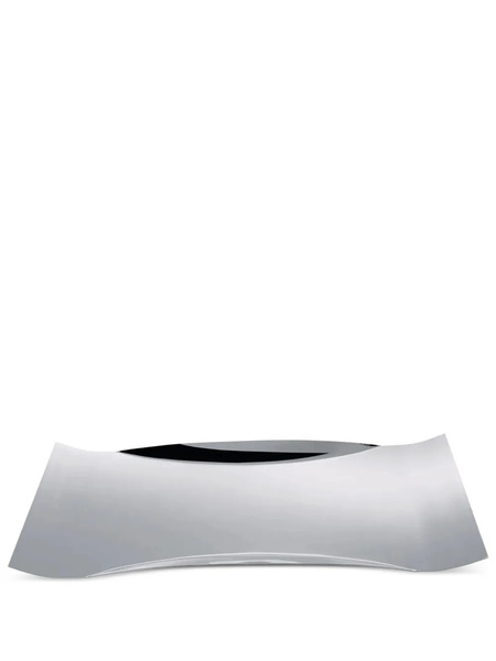  Alessi Curved Stainless-steel Tray - Grey 