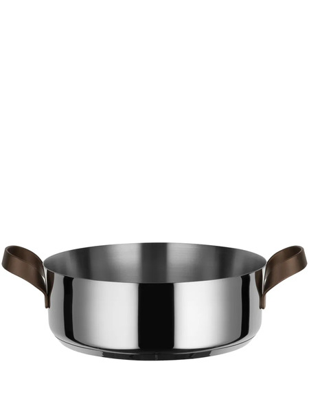  Alessi Edo Low Casserole Stainless-steel Saucepan (24cm) - Silver 