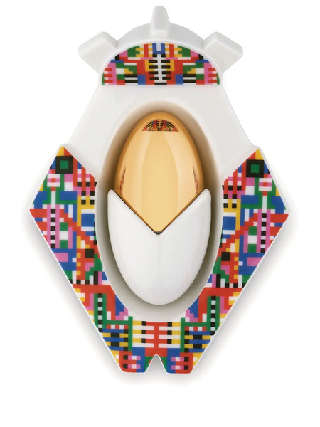  Alessi Holyhedrics Jesus Porcelain Ornament - White 