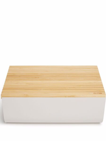  Alessi Mattina Bread Box - Grey 