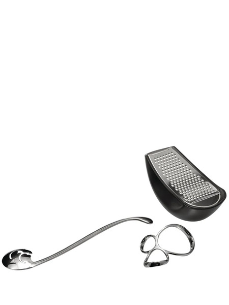  Alessi Pasta Gift Set - Silver 