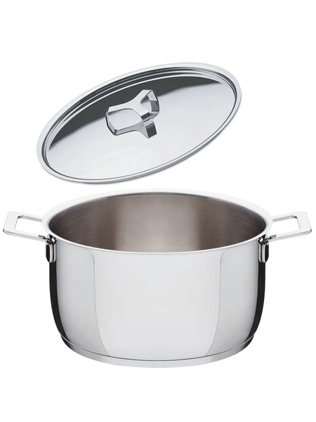  Alessi Pots&pans Stainless Steel Casserole - Silver 
