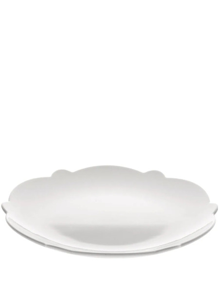  Alessi Scallop-edge Round Plate - White 