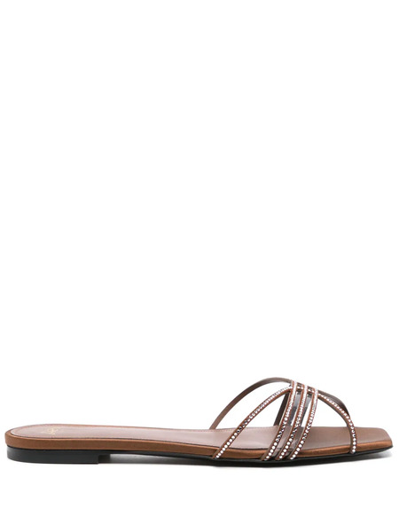  Alevì Agnese Flat Sandals - Brown 