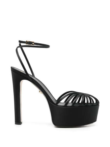  Alevì Eva Platform Strap Sandals - Black 