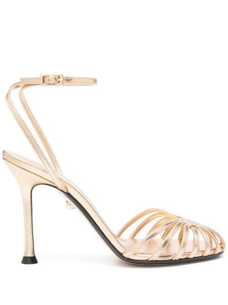  Alevì 95mm Ally Sandals - Gold 