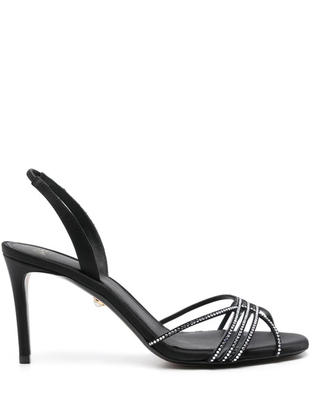  Alevì 80mm Giusy Sandals - Black 