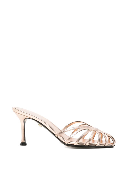  Alevì Shine Strappy Heeled Sandals - Pink 