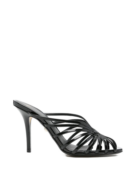  Alevì Strappy Sandals - Black 