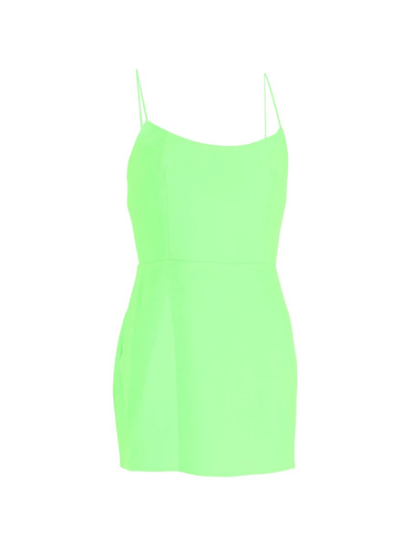 Alex Perry Cayde Sleeveless Mini Dress - Green 