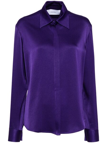  Alex Perry Fitted Shirt - Purple 