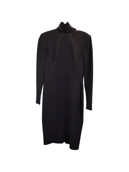  Alex Perry Mock-neck Mini Dress - Black 