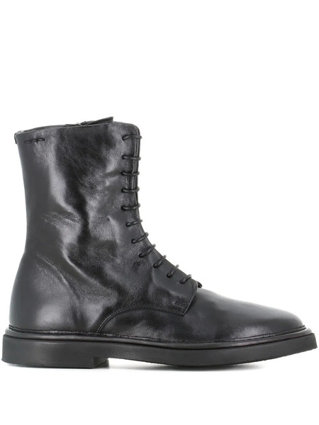  Alexander Hotto Lace-up Zip Boots - Black 