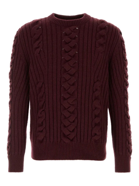  Alexander Mcqueen Cable-knit Sweater - Red 