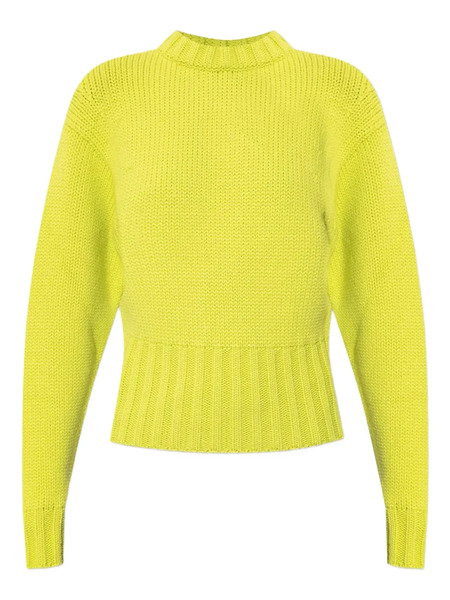  Alexander Mcqueen Crew-neck Sweater - Yellow 