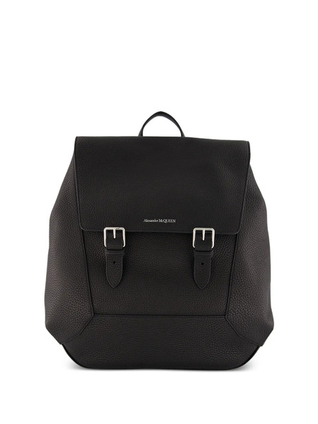  Alexander Mcqueen Edge Logo-detail Backpack - Black 