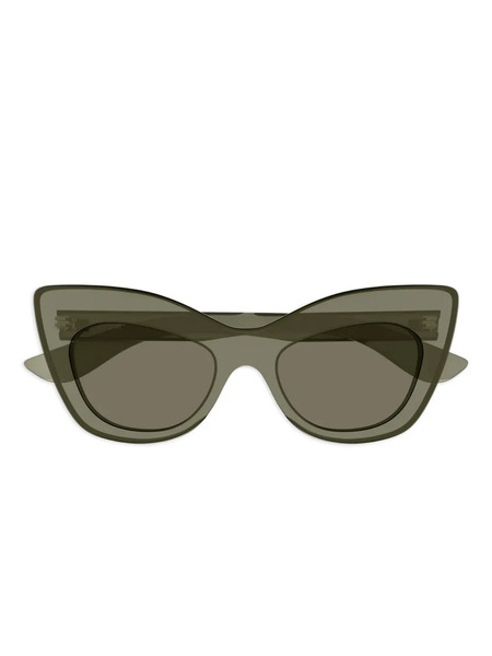  Alexander Mcqueen Eyewear Cat-eye Sunglasses - Green 