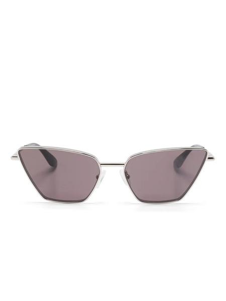  Alexander Mcqueen Eyewear Cat-eye Sunglasses - Silver 
