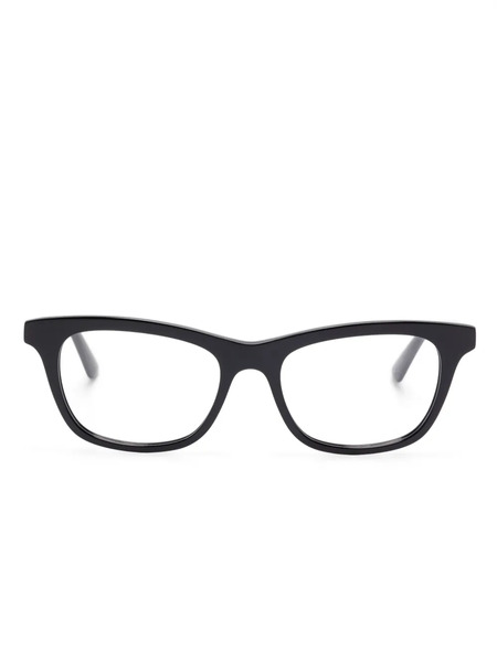  Alexander Mcqueen Eyewear Square-frame Glasses - Black 