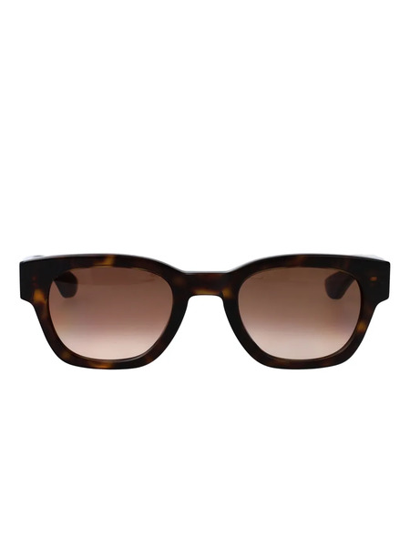  Alexander Mcqueen Eyewear Square-frame Sunglasses - Brown 