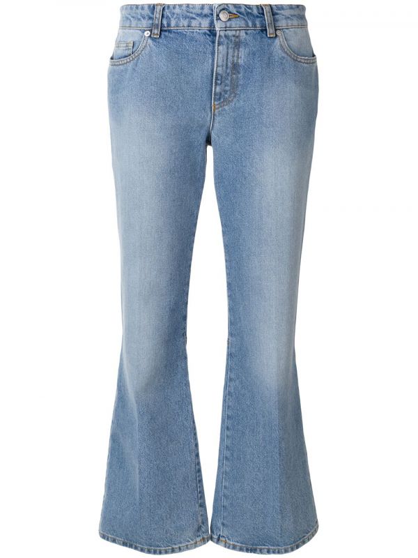  Alexander Mcqueen Flared Jeans - Blue 