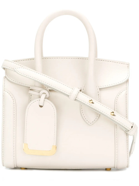  Alexander Mcqueen Heroine 21 Tote Bag - Neutrals 
