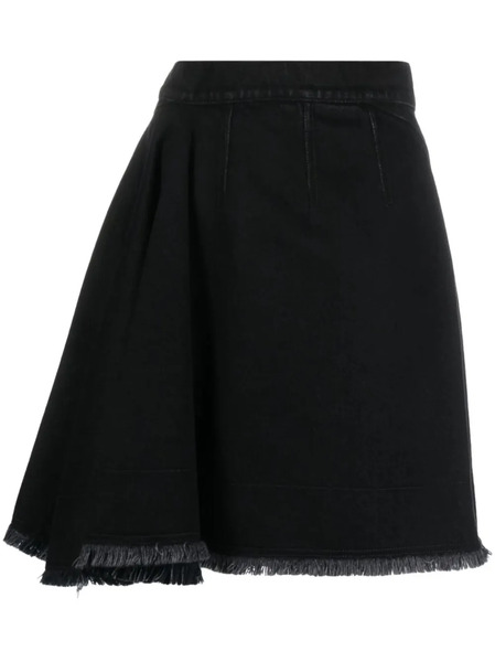  Alexander Mcqueen High-waisted A-line Skirt - Black 