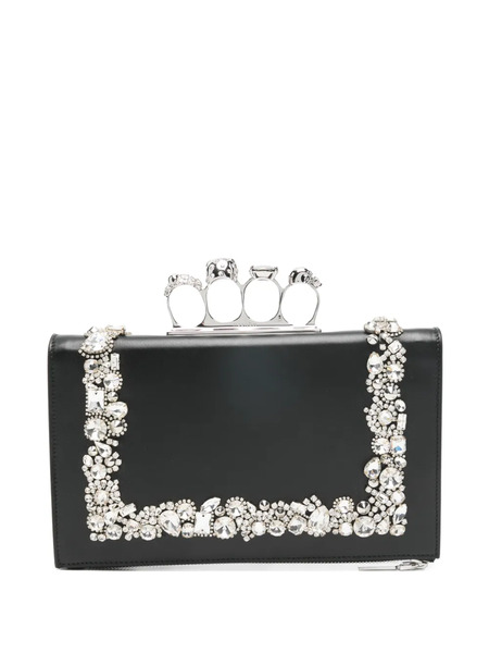  Alexander Mcqueen Knuckle Clutch Bag - Black 