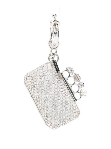  Alexander Mcqueen Knuckle Clutch Charm - Silver 