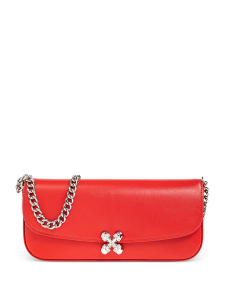  Alexander Mcqueen Leather Shoulder Bag - Red 