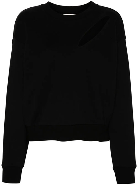 Alexander Mcqueen Logo-embroidered Sweatshirt - Black 