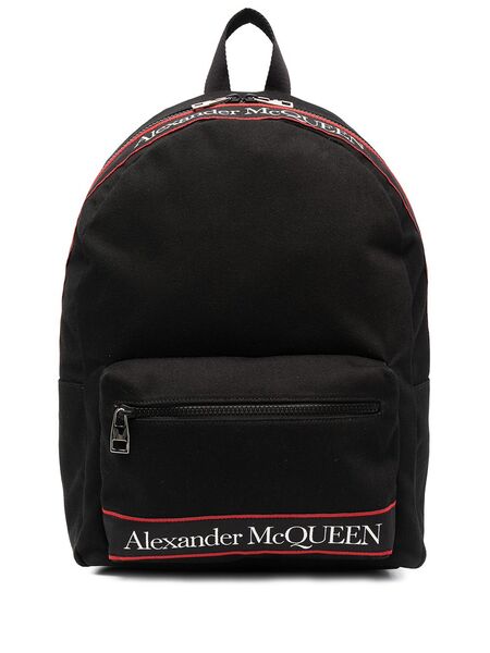  Alexander Mcqueen Metropolitan Selvedge Backpack - Black 