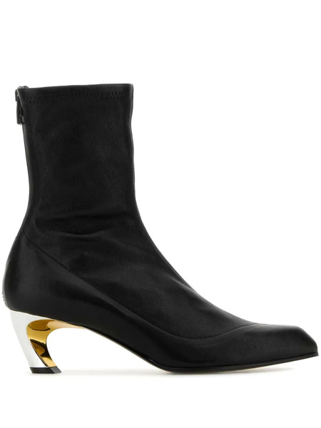  Alexander Mcqueen 55mm Armadillo Boots - Black 