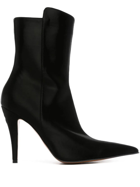  Alexander Mcqueen 105mm Birdie Boots - Black 