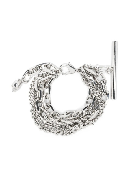  Alexander Mcqueen Multi-chain Bracelet - Silver 