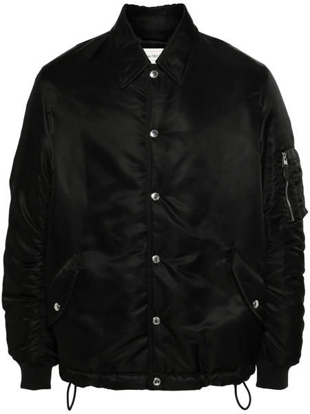  Alexander Mcqueen Padded Coach Jacket - Black 