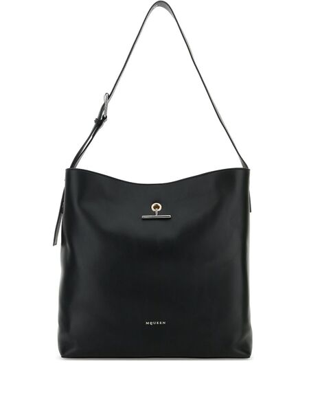  Alexander Mcqueen Pendant Shoulder Bag - Black 