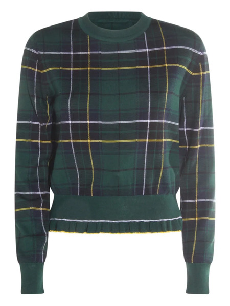  Alexander Mcqueen Plaid Sweater - Green 