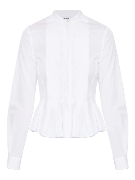  Alexander Mcqueen Pleated Shirt - White 