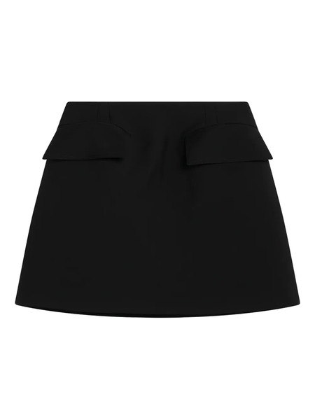  Alexander Mcqueen Pocket-detail Mini Skirt - Black 