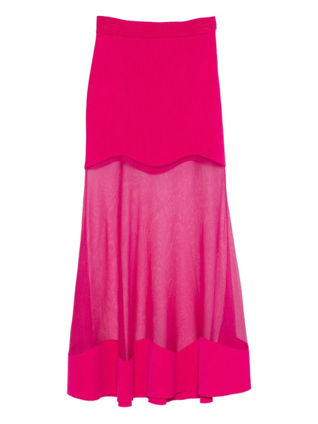  Alexander Mcqueen Pre-owned Elasticated-waist Skirt - Pink 