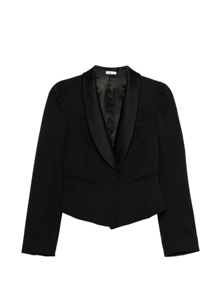  Alexander Mcqueen Shawl-lapel Fitted Blazer - Black 