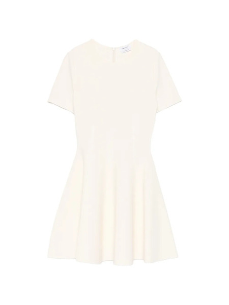  Alexander Mcqueen Short-sleeve Mini Dress - Neutrals 