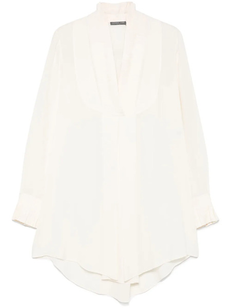  Alexander Mcqueen Silk Blouse - Neutrals 
