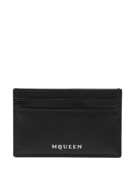  Alexander Mcqueen Skull-embellished Wallet - Black 