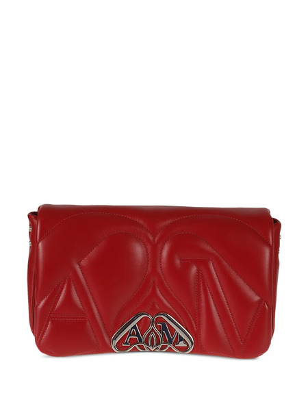  Alexander Mcqueen Small Seal Clutch Bag - Red 